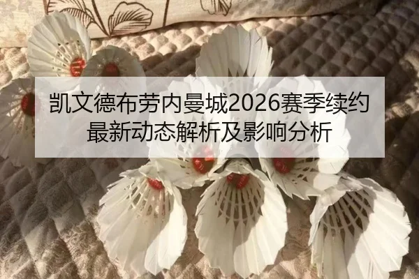 凯文德布劳内曼城2026赛季续约最新动态解析及影响分析